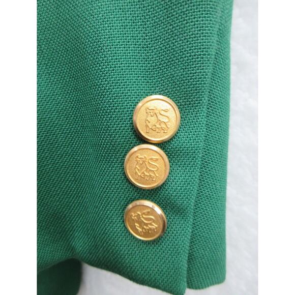 VINTAGE Merrill Lynch 1984 Bull Logo Button Blazer Sport Coat GARY SINDERBRAND - Picture 6 of 16